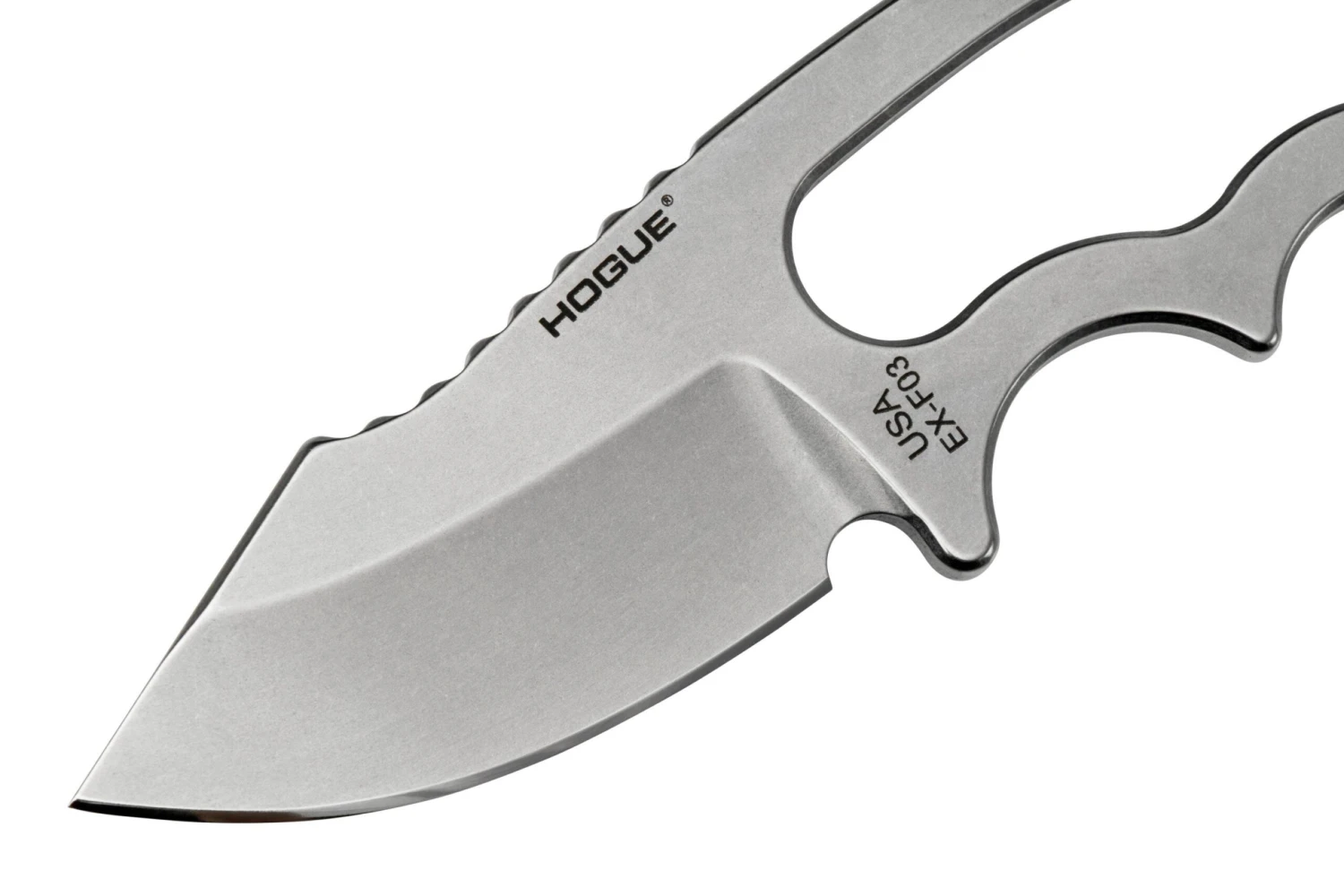 Hogue EX-F03 2.25" Clip Point Tumble Finish Cuchillo De Cuello 35370 - Imagen 6