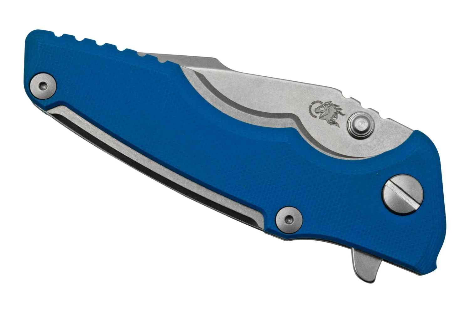 Rick Hinderer Eklipse 3.0" 20CV Harpoon Spanto Stonewash Blue G10, Navaja - Imagen 6