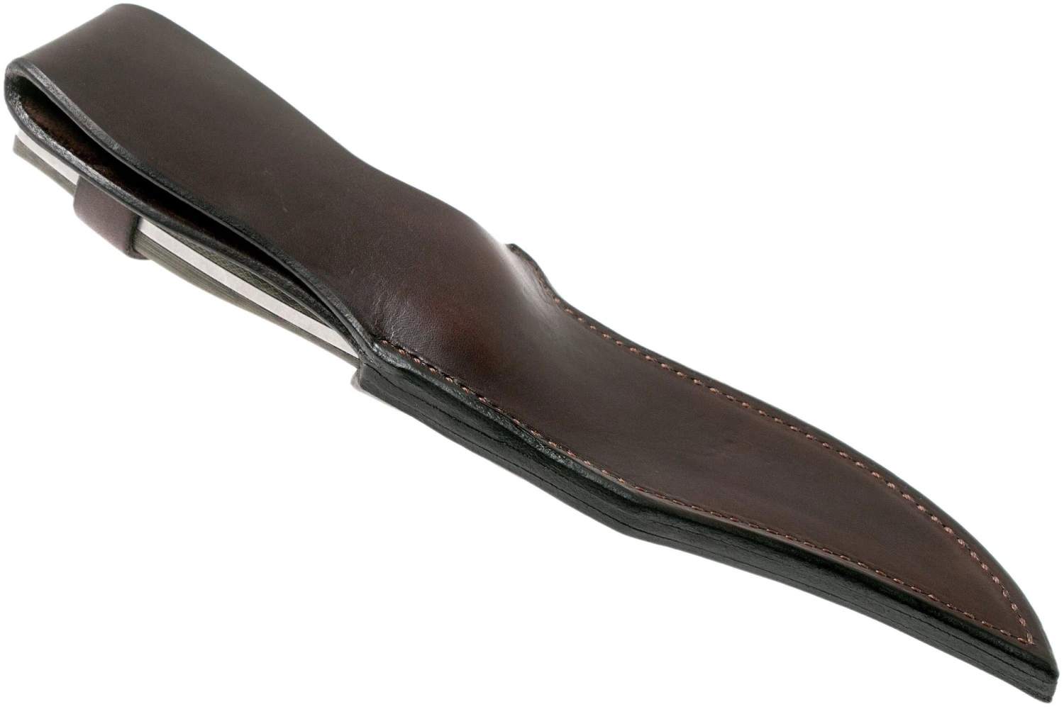 Rick Hinderer Ranch Bowie Green Canvas Micarta, Stonewashed, Cuchillo Bowie - Imagen 8