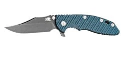 Rick Hinderer XM-18 3.5 Bowie 20CV Battle Bronze, Dark Green-Black G10 Navaja