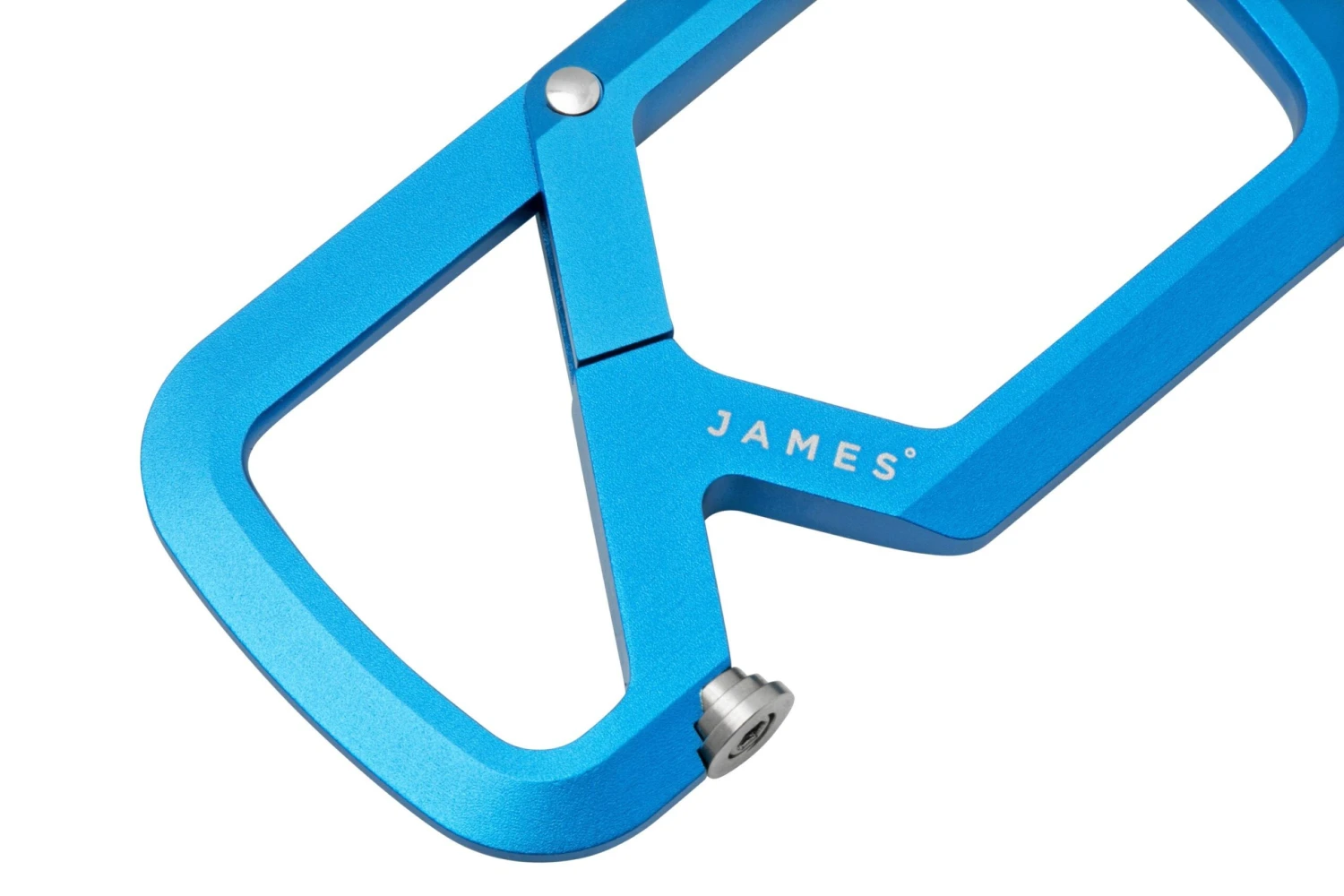 The James Brand Mehlville, Cerulean Stainless, Mosquetón - Imagen 3