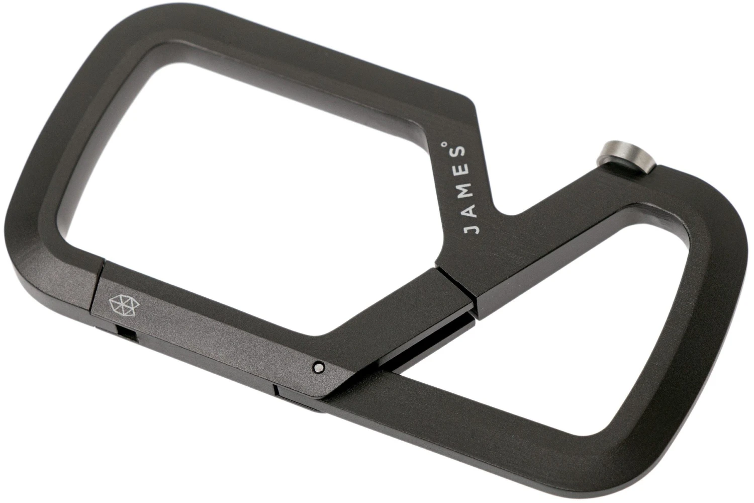 The James Brand Mehlville, Space Grey, Mosquetón