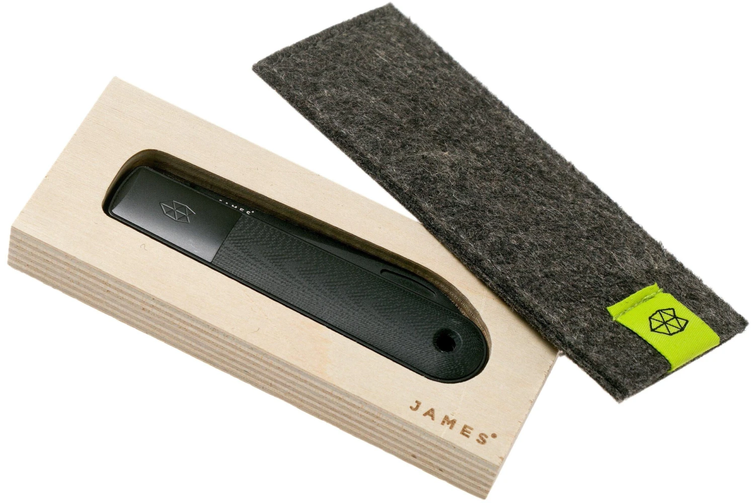 The James Brand The Wayland, Black G10, Black KN115113-00 Navaja - Imagen 7