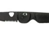 The James Brand The Redstone, Black + Black, Serrated, Navaja
