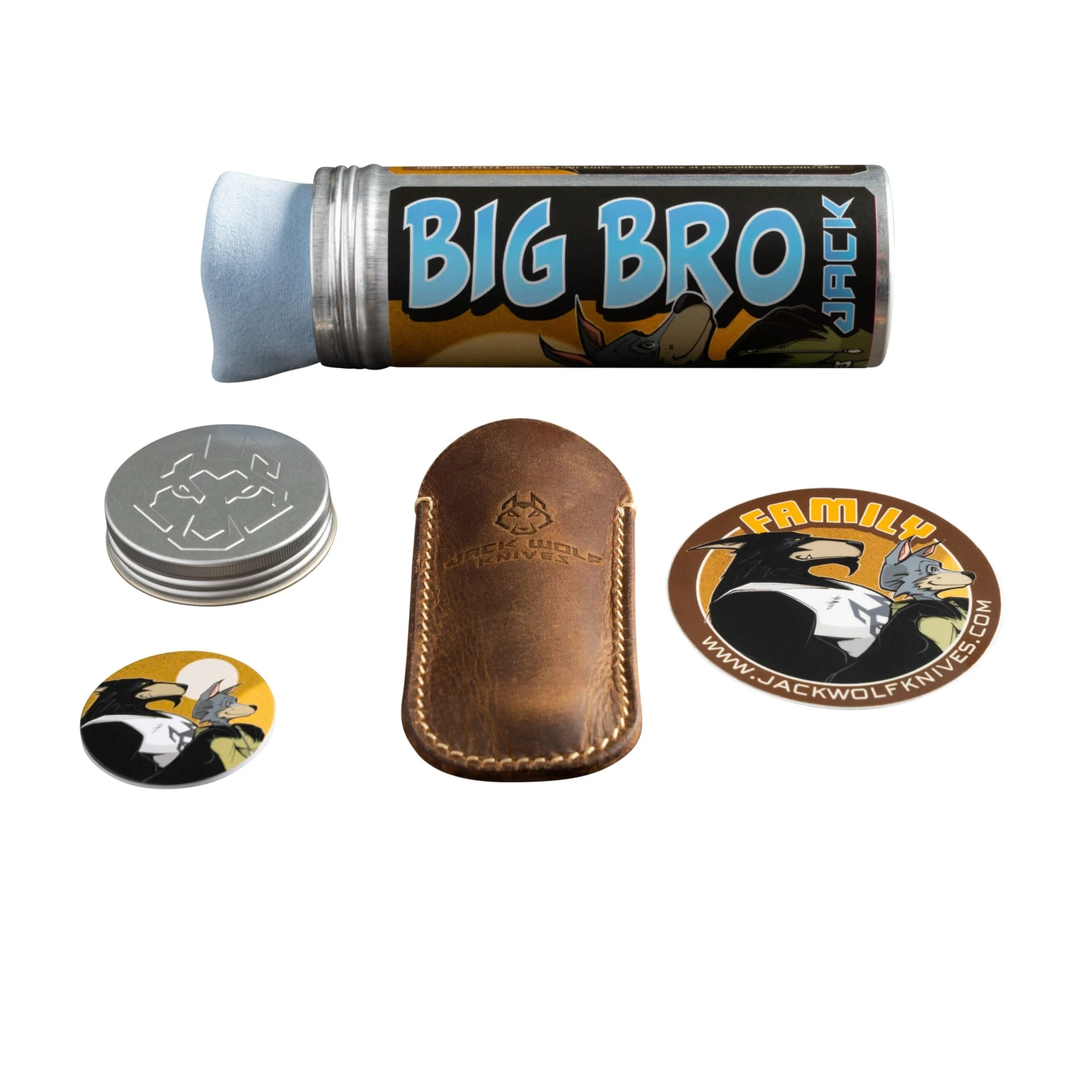 Jack Wolf Big Bro Jack BIGBR-01-CCSO CamoCarbon Sunset Orange, Navaja - Imagen 7