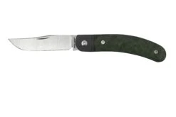 Jack Wolf Javelina Jack, JAVEL-01-DMGR, Fat Carbon Dark Matter Green Navaja Slipjoint