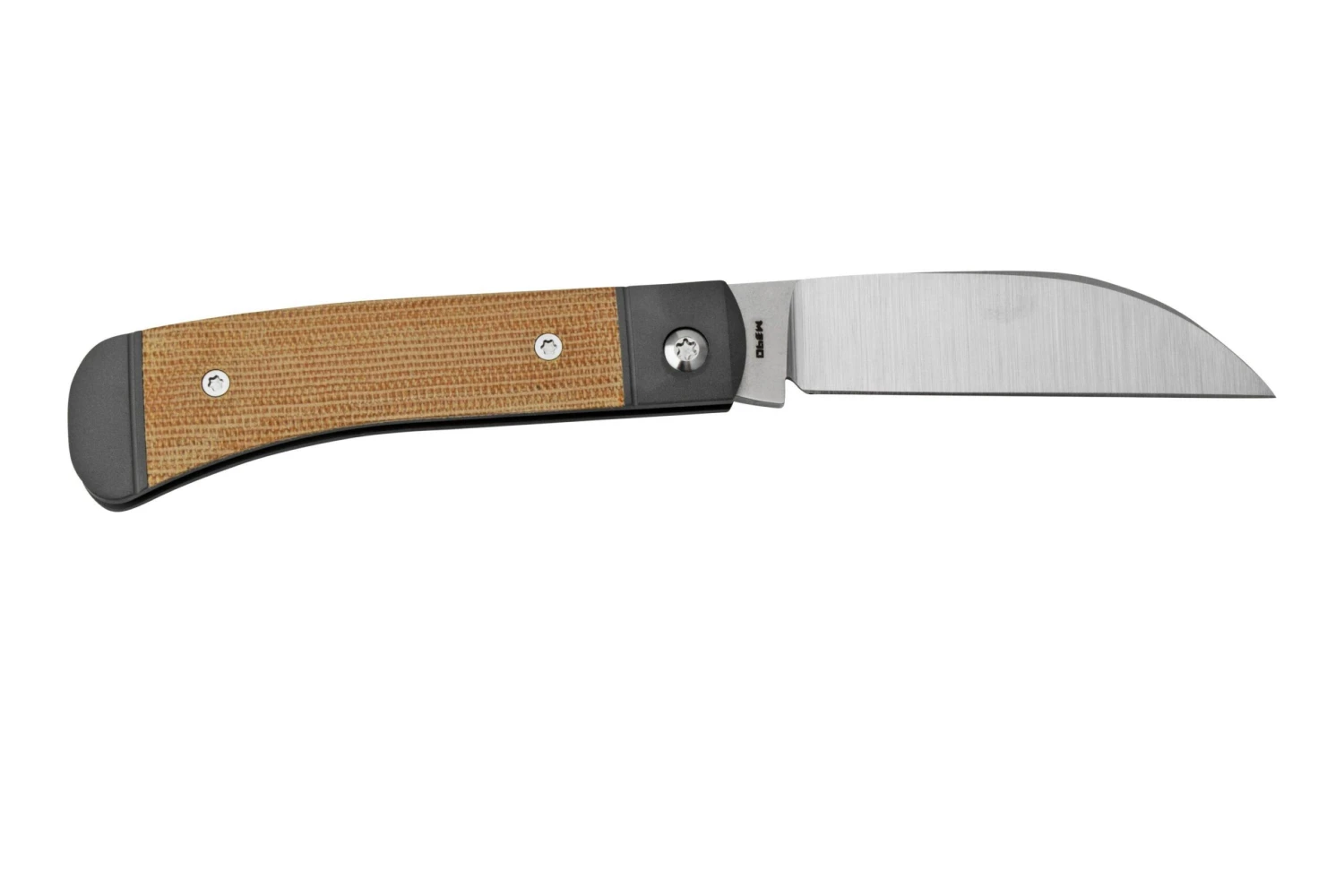 Jack Wolf Venom Jack VEN-01-NAT Canvas Micarta Natural, Navaja Slipjoint - Imagen 2