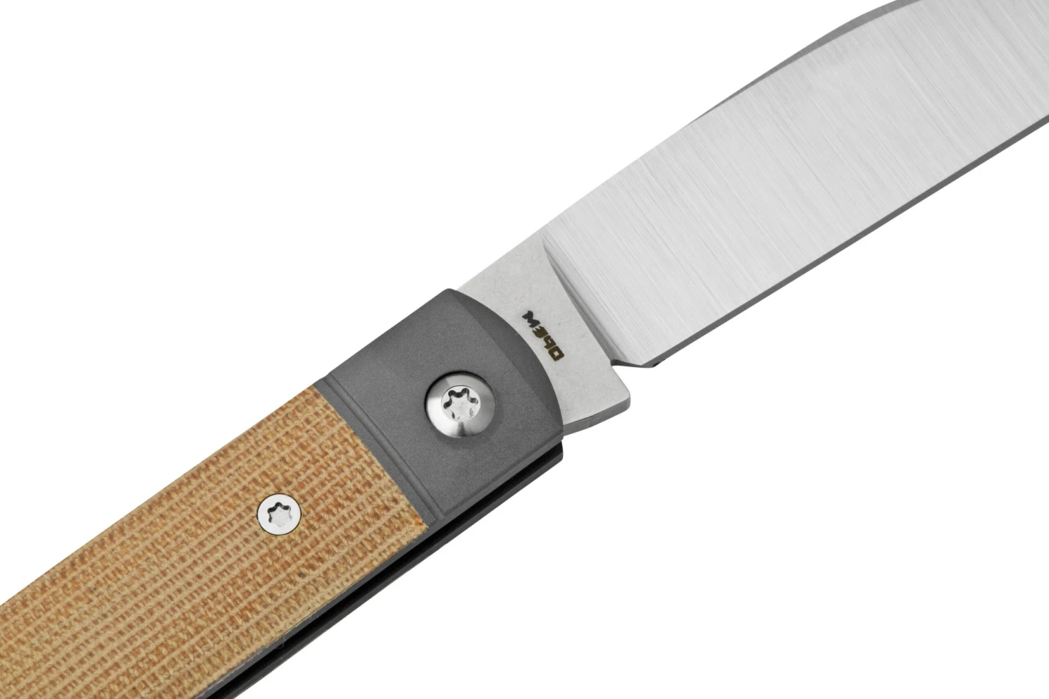 Jack Wolf Venom Jack VEN-01-NAT Canvas Micarta Natural, Navaja Slipjoint - Imagen 5