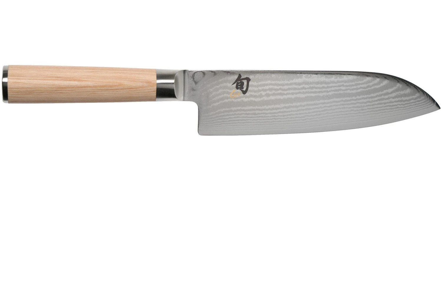 Kai Shun Classic White Santoku 18 Cm - Imagen 2