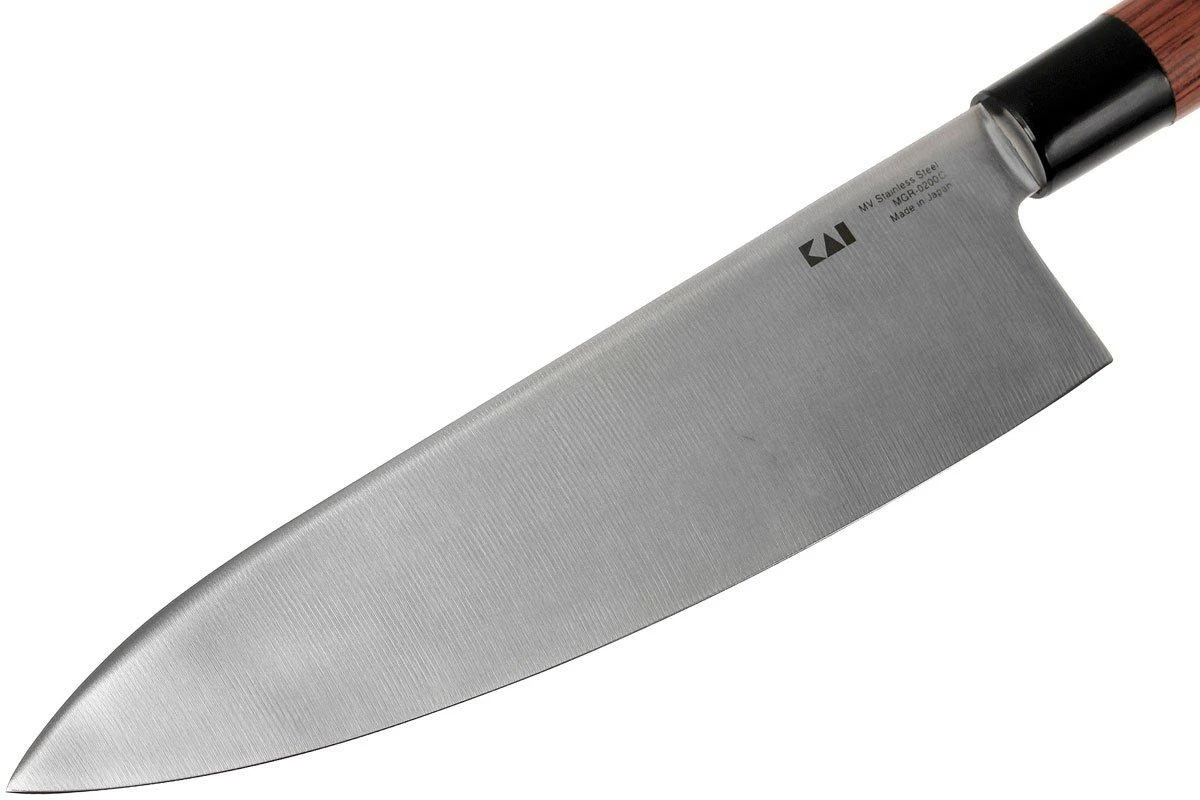 Kai Shun Seki Magoroku Redwood Cuchillo De Chef 0200C 20 Cm - Imagen 3