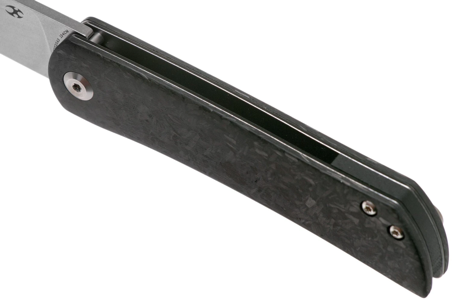 Kansept Weasel T2020A3 Shredded Carbon Fibre Navaja, Rolf Helbig Design - Imagen 7