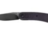 Kansept Reverie T2025A5 Black, Purple G10 Navaja, Diseño Justin Lundquist