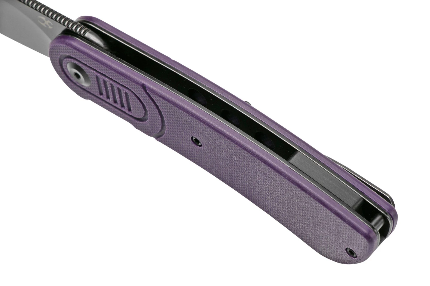 Kansept Reverie T2025A5 Black, Purple G10 Navaja, Diseño Justin Lundquist - Imagen 7