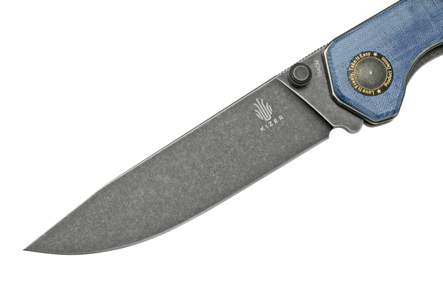Kizer Vanguard Begleiter V4458.2C1 Denim Micarta, Navaja - Imagen 3