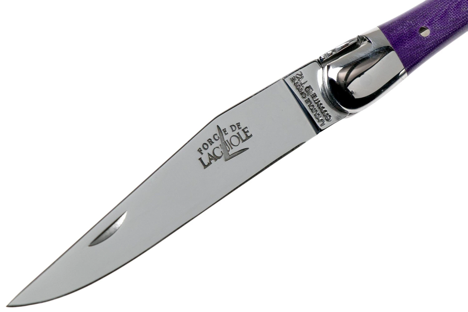 Forge Laguiole 129INTCVIOBRI 9cm, Violet Micarta, Navaja Laguiole - Imagen 3