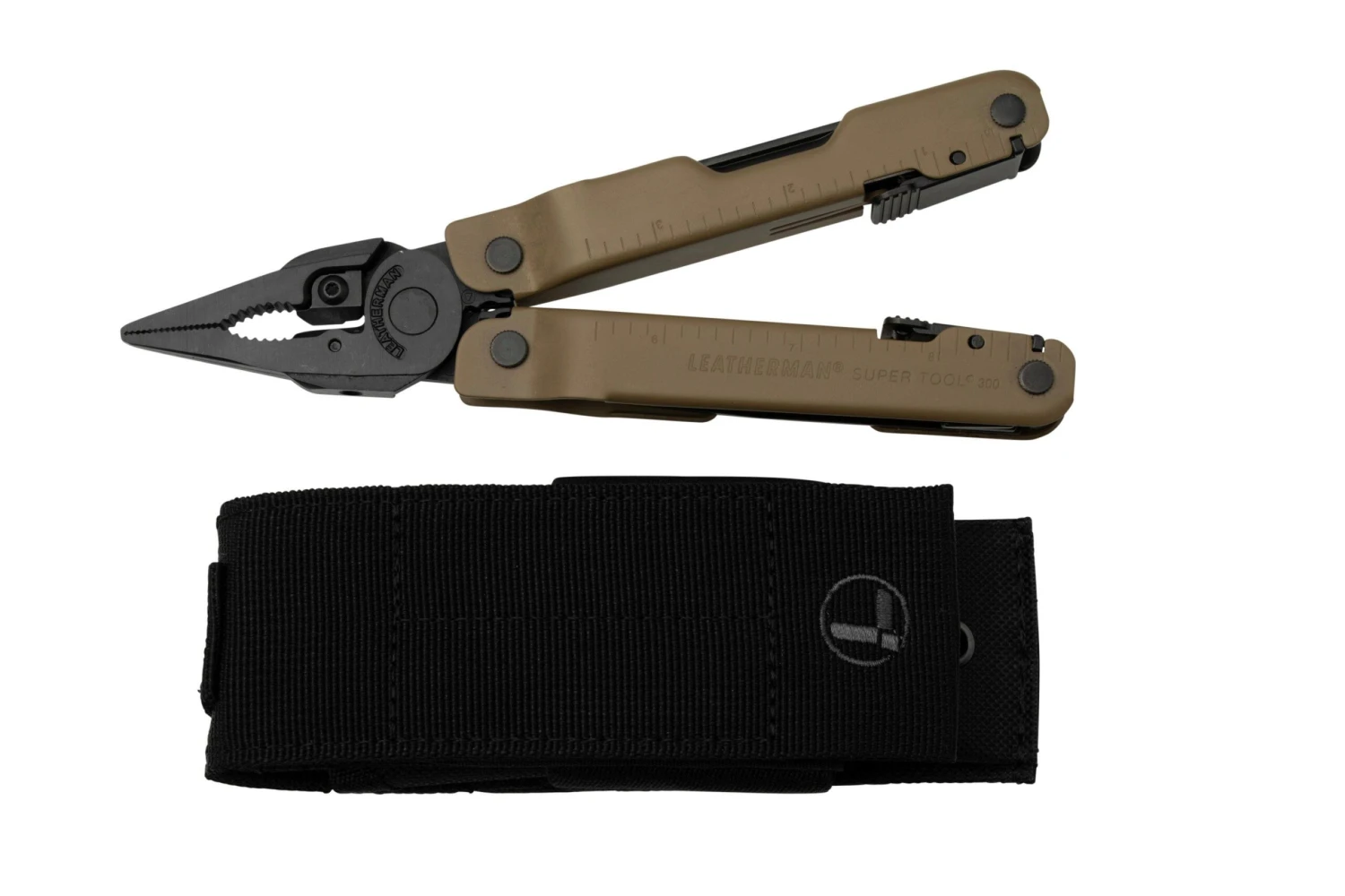 Leatherman Super Tool 300M Multiherramientas Coyote, MOLLE-funda 6065-M-COY