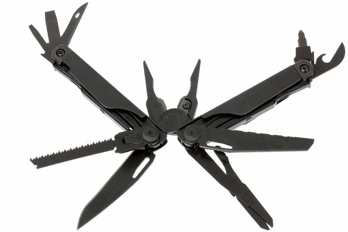 Leatherman Surge Black Multiherramienta, MOLLE-foedraal, Model 2013 - Imagen 2