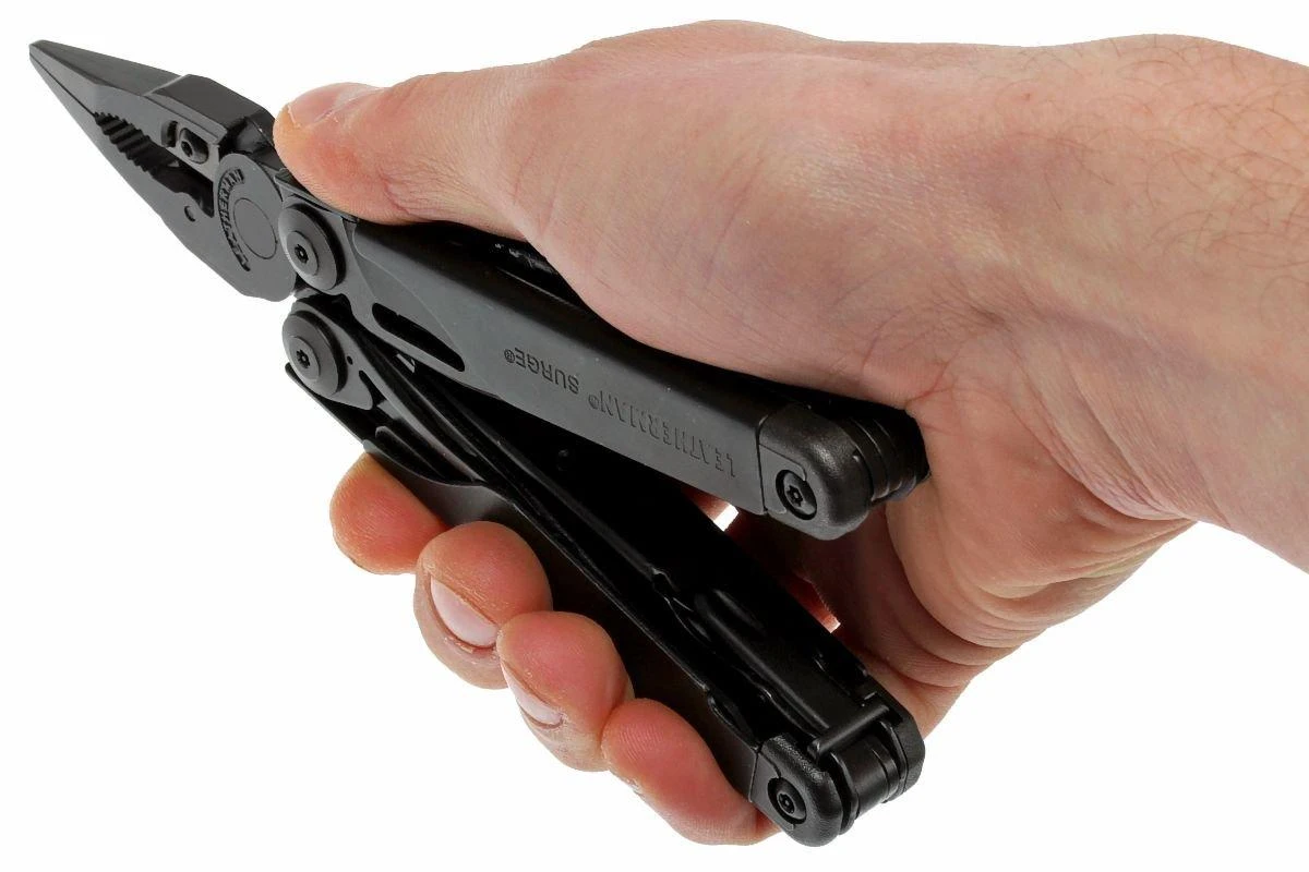 Leatherman Surge Black Multiherramienta, MOLLE-foedraal, Model 2013 - Imagen 9