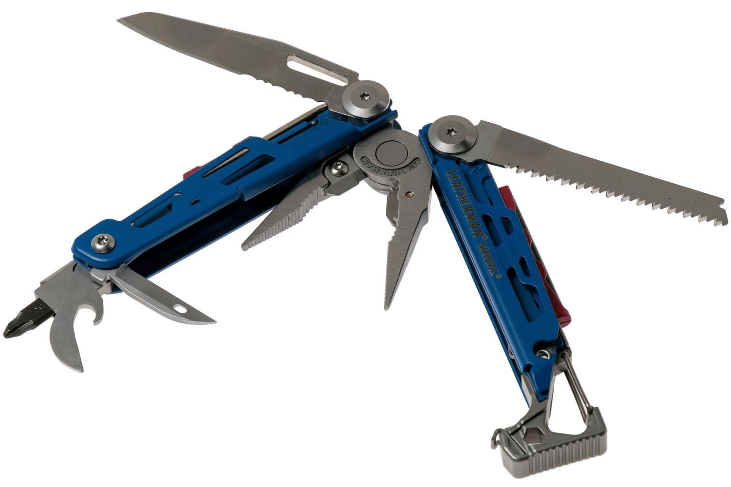 Leatherman Signal Cobalt Blue Multiherramienta De Supervivencia 832741, Funda Nailon - Imagen 3