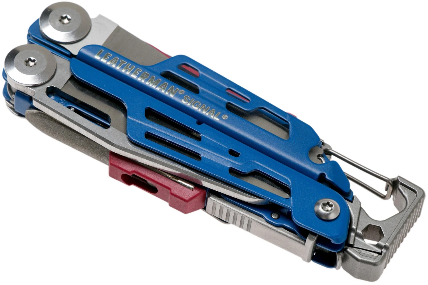 Leatherman Signal Cobalt Blue Multiherramienta De Supervivencia 832741, Funda Nailon - Imagen 6