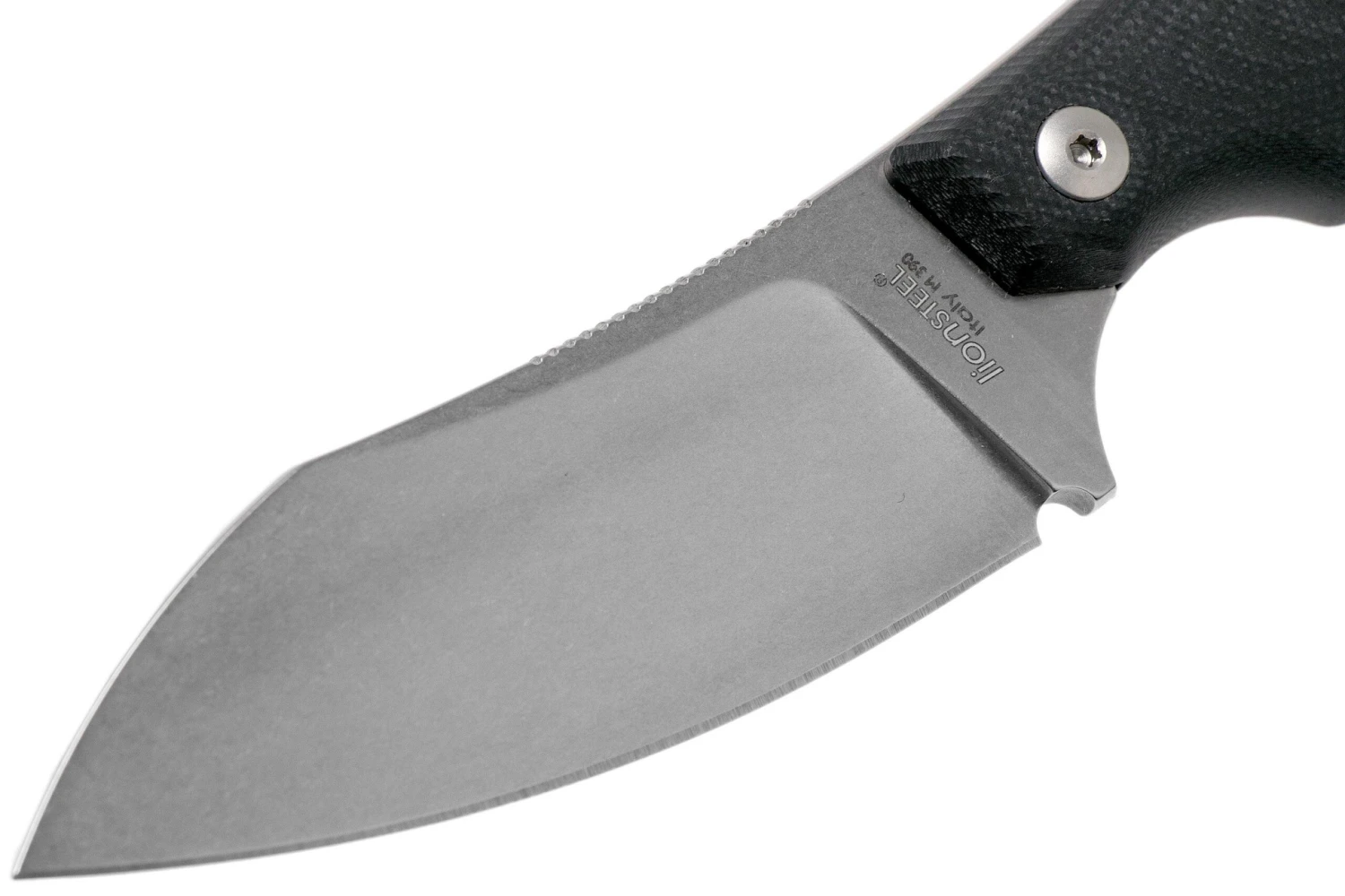 LionSteel H1 Skinner GBK Black G10 Cuchillo Fijo, Tommaso Rumici Design - Imagen 3