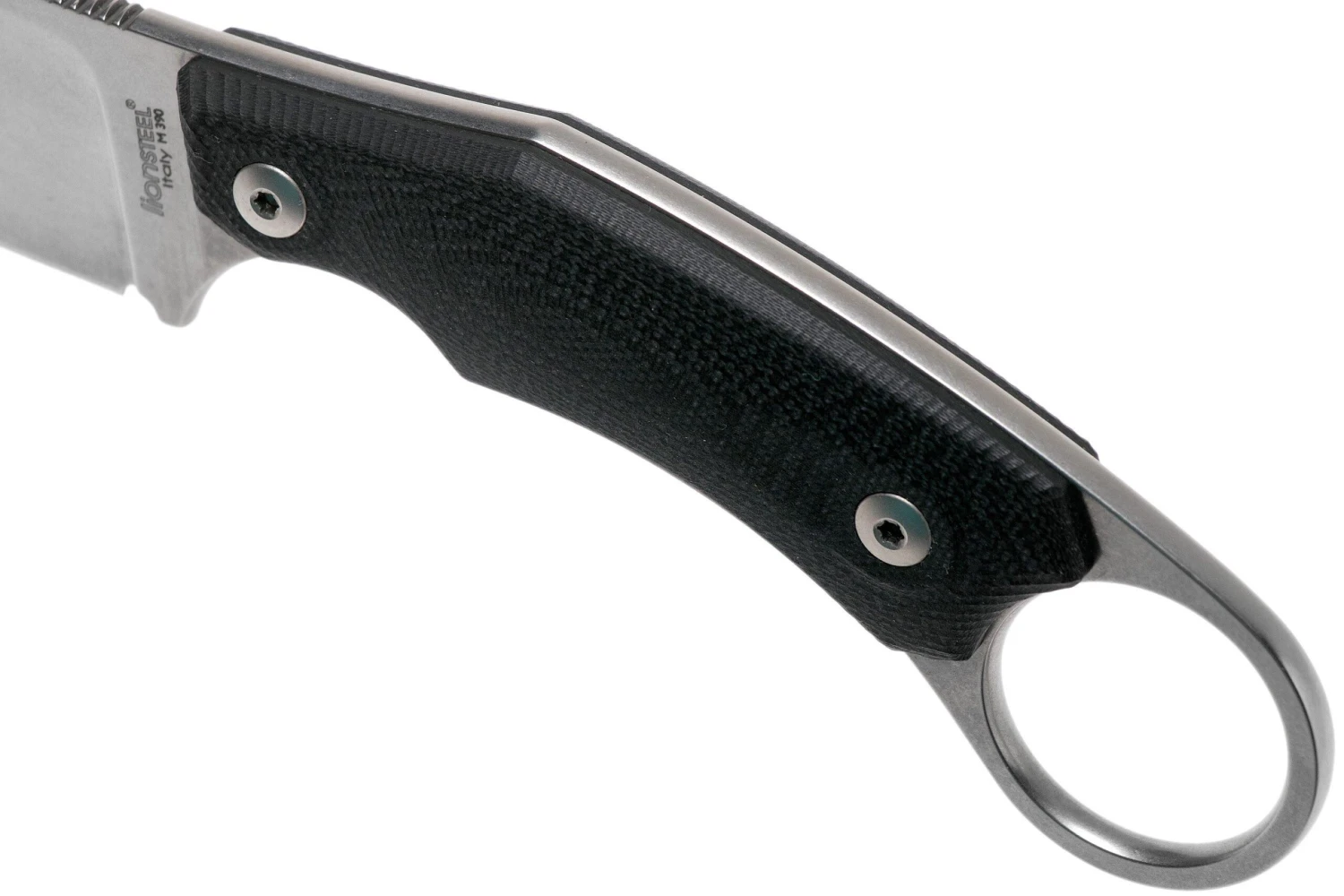 LionSteel H1 Skinner GBK Black G10 Cuchillo Fijo, Tommaso Rumici Design - Imagen 5