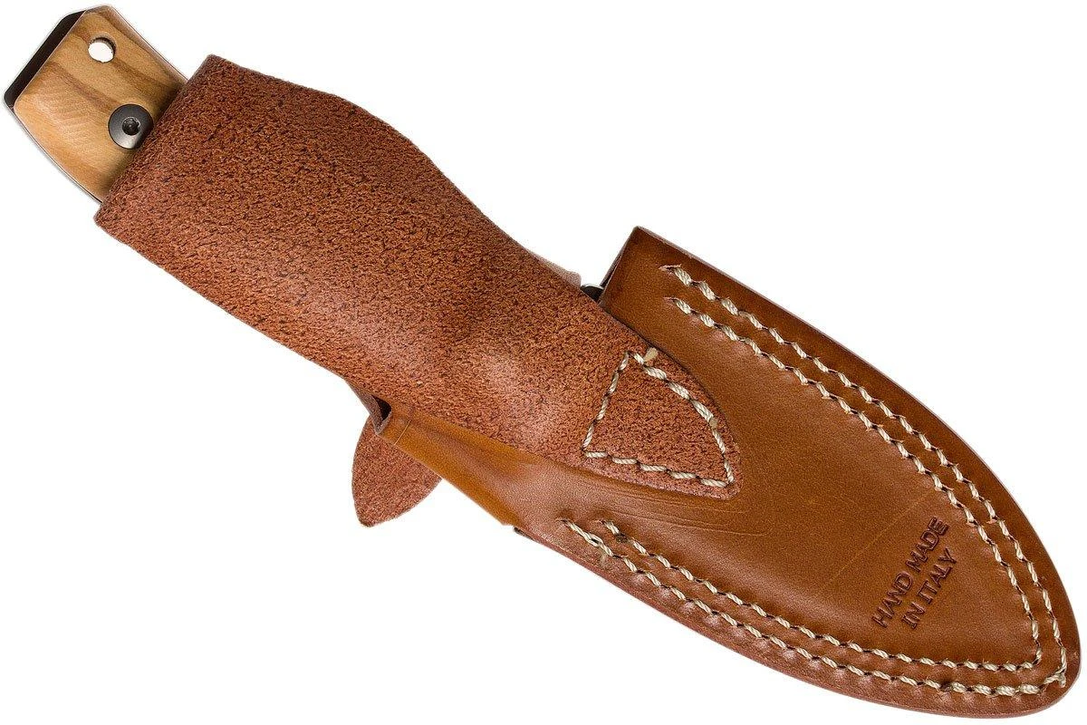 LionSteel M4-UL M390, Olivewood Handle - Imagen 8