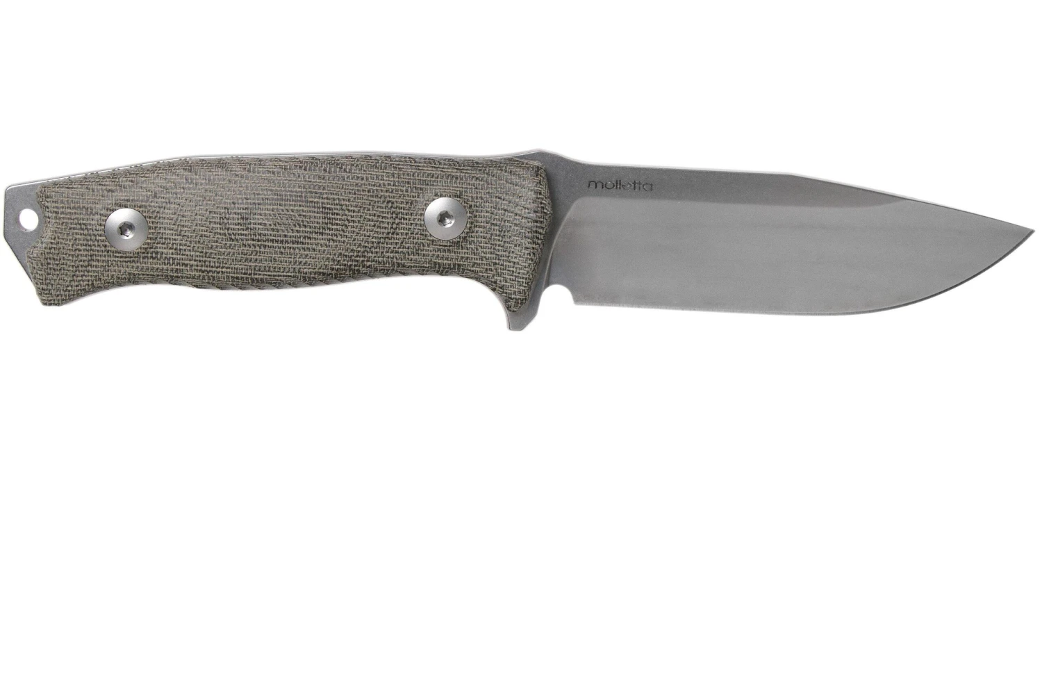 LionSteel M5 CPM 3V, Green Canvas Micarta, Knivesandtools Exclusive Cuchillo De Supervivencia - Imagen 2