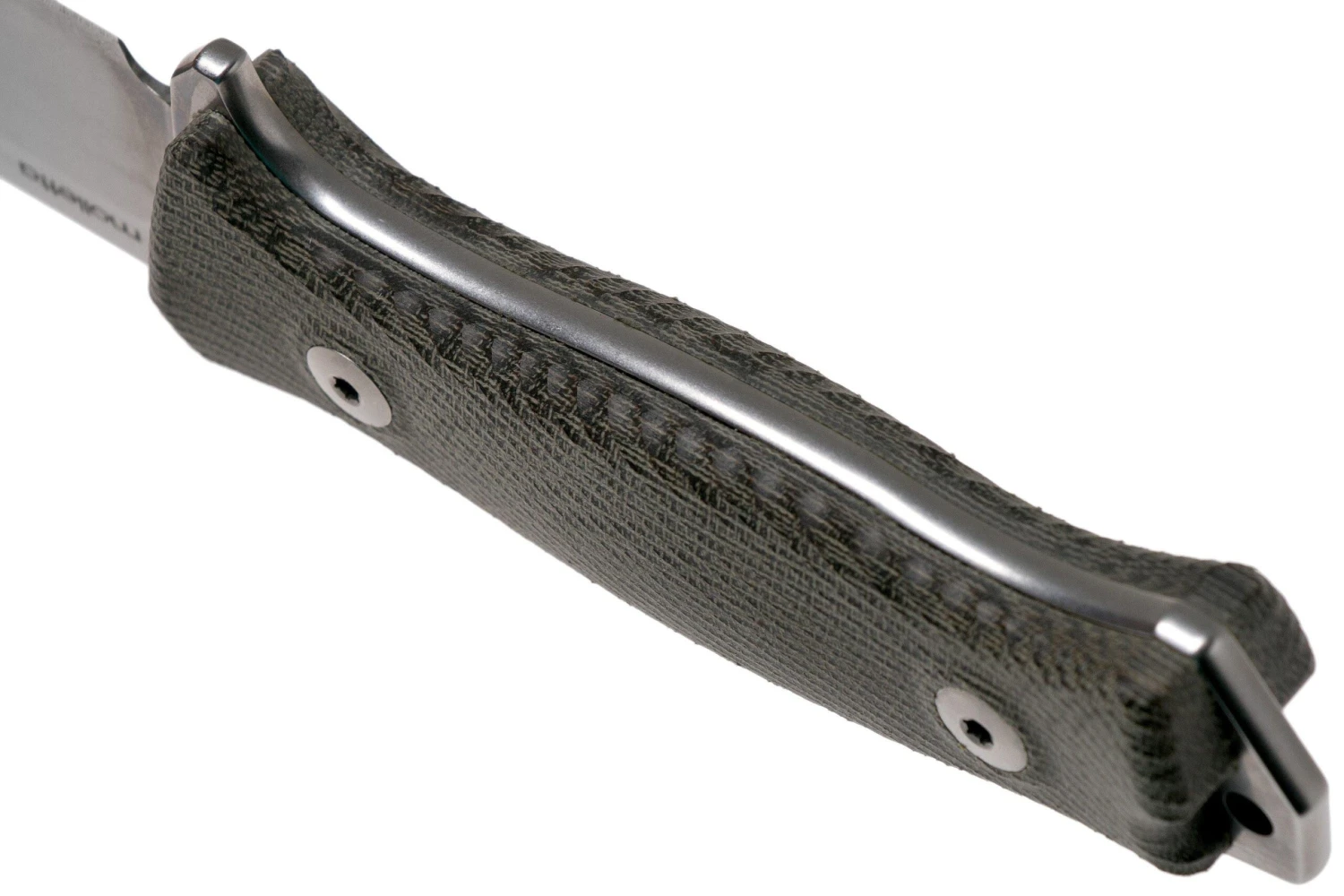 LionSteel M5 CPM 3V, Green Canvas Micarta, Knivesandtools Exclusive Cuchillo De Supervivencia - Imagen 4