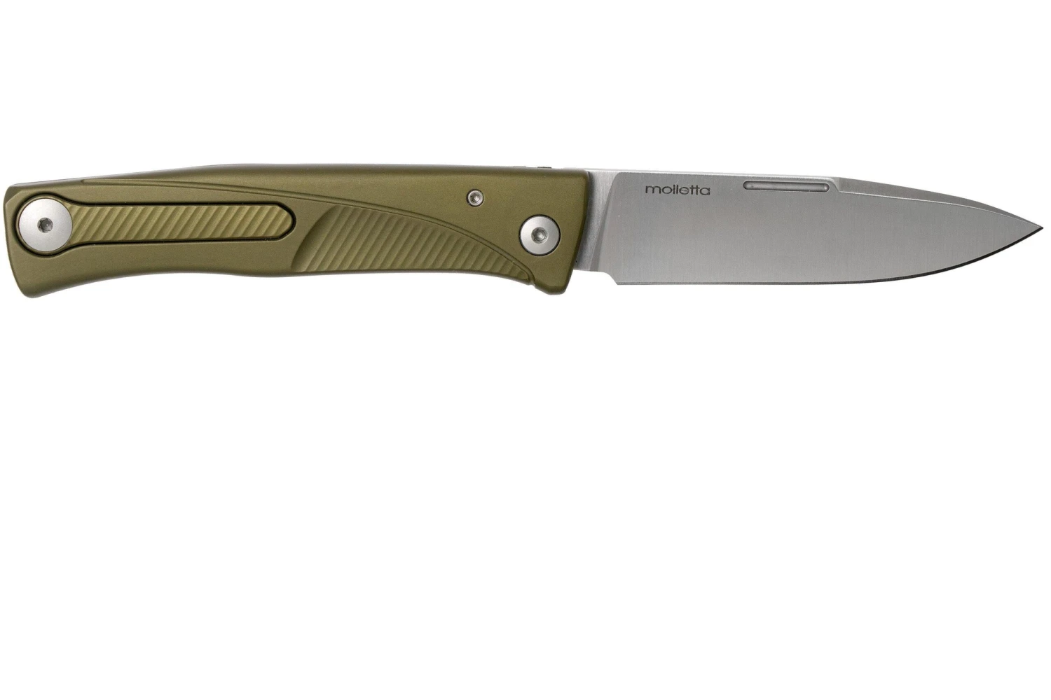 LionSteel Thrill Green Aluminum Integral Navaja Slipjoint - Imagen 2