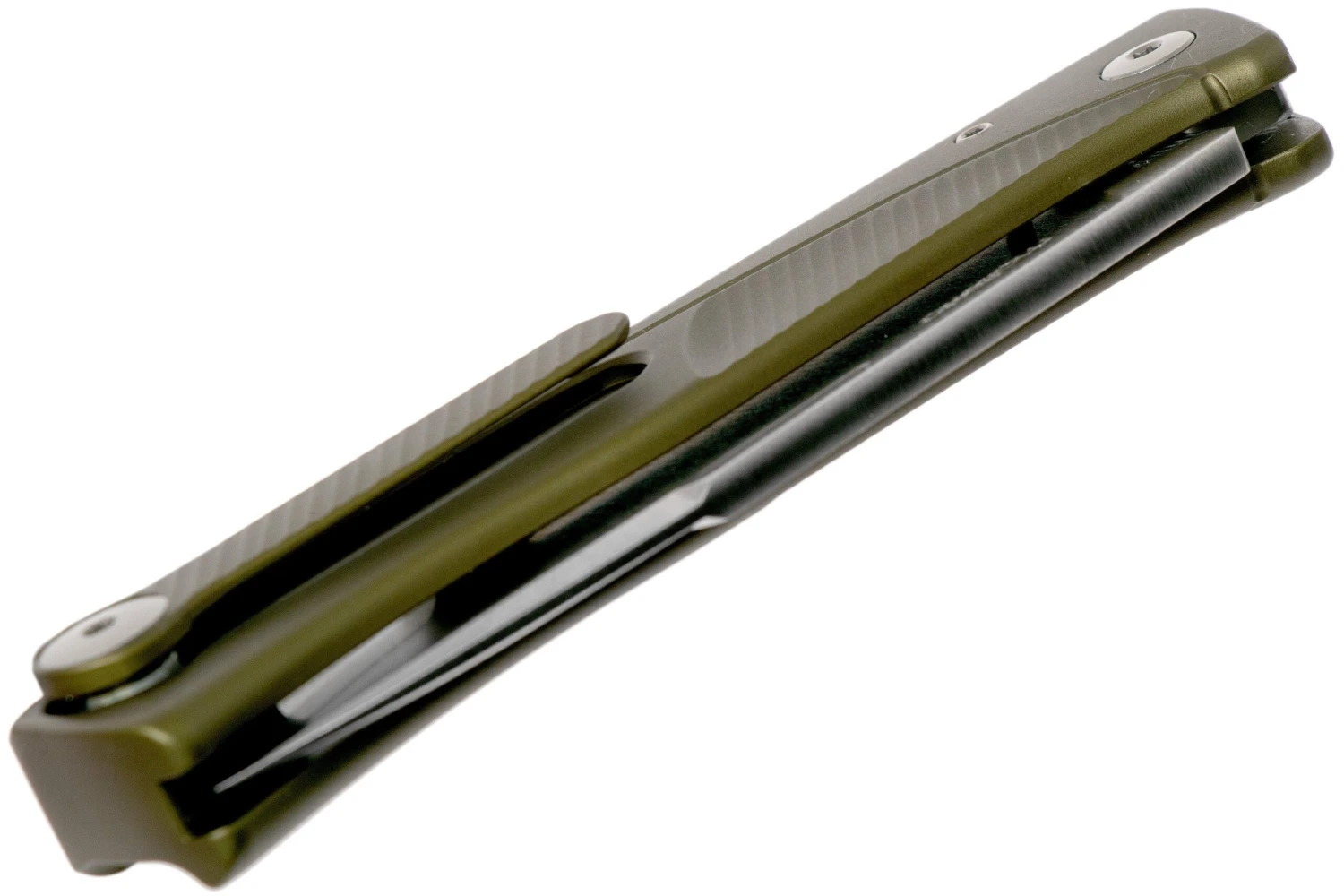 LionSteel Thrill Green Aluminum Integral Navaja Slipjoint - Imagen 5