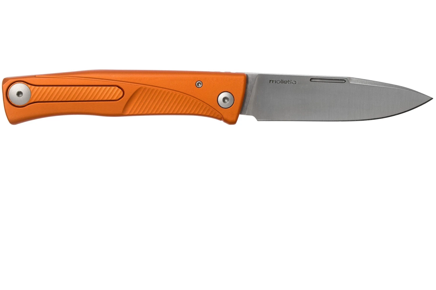 LionSteel Thrill Orange Aluminum Integral Navaja Slipjoint - Imagen 2