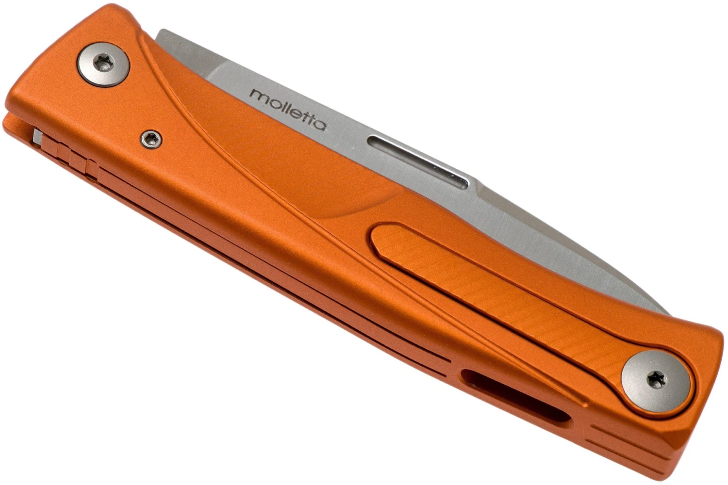 LionSteel Thrill Orange Aluminum Integral Navaja Slipjoint - Imagen 4