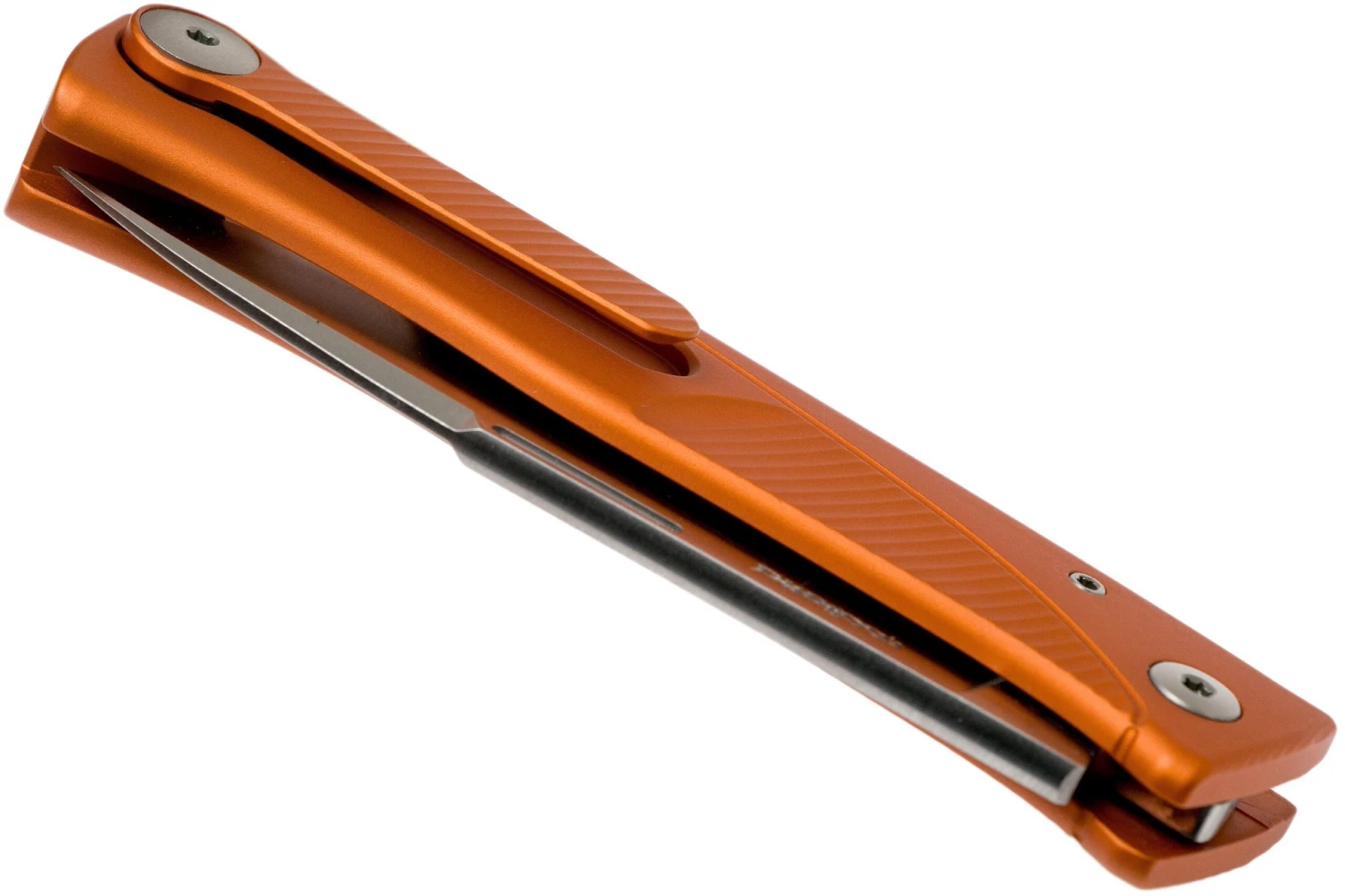 LionSteel Thrill Orange Aluminum Integral Navaja Slipjoint - Imagen 5