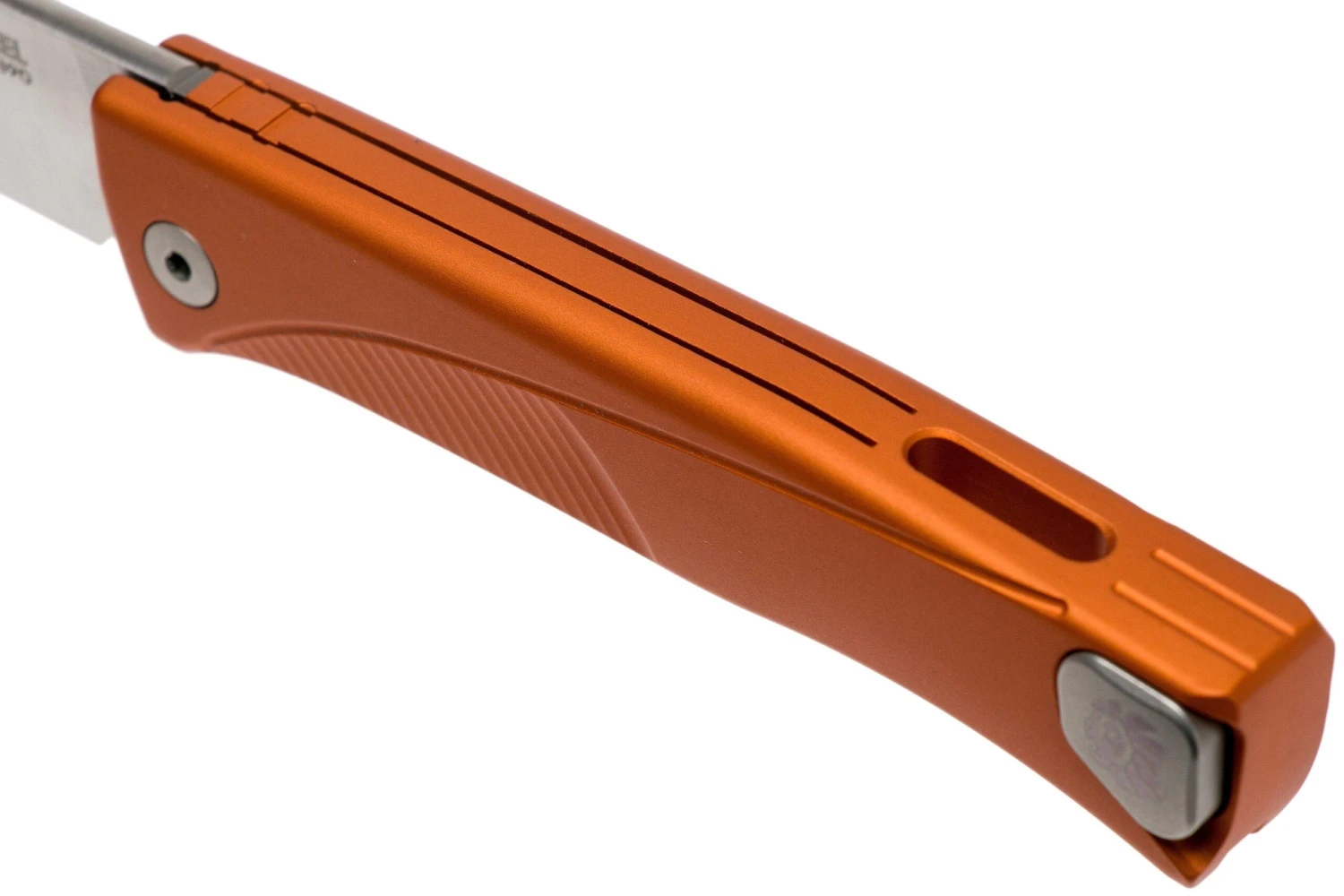 LionSteel Thrill Orange Aluminum Integral Navaja Slipjoint - Imagen 8