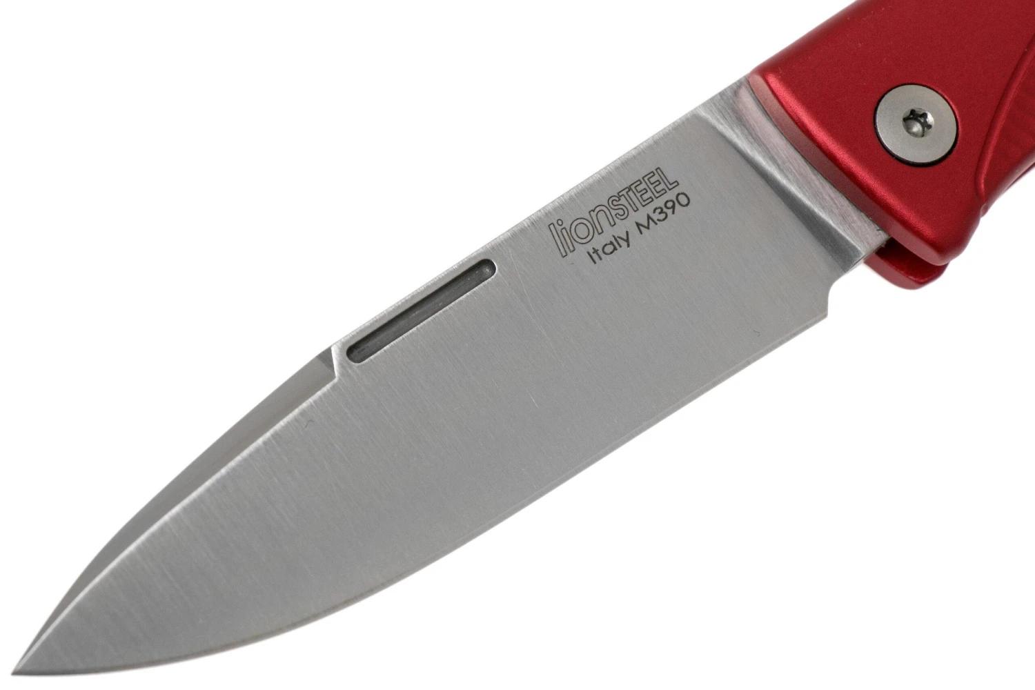 LionSteel Thrill Red Aluminum Integral Navaja Slipjoint - Imagen 3