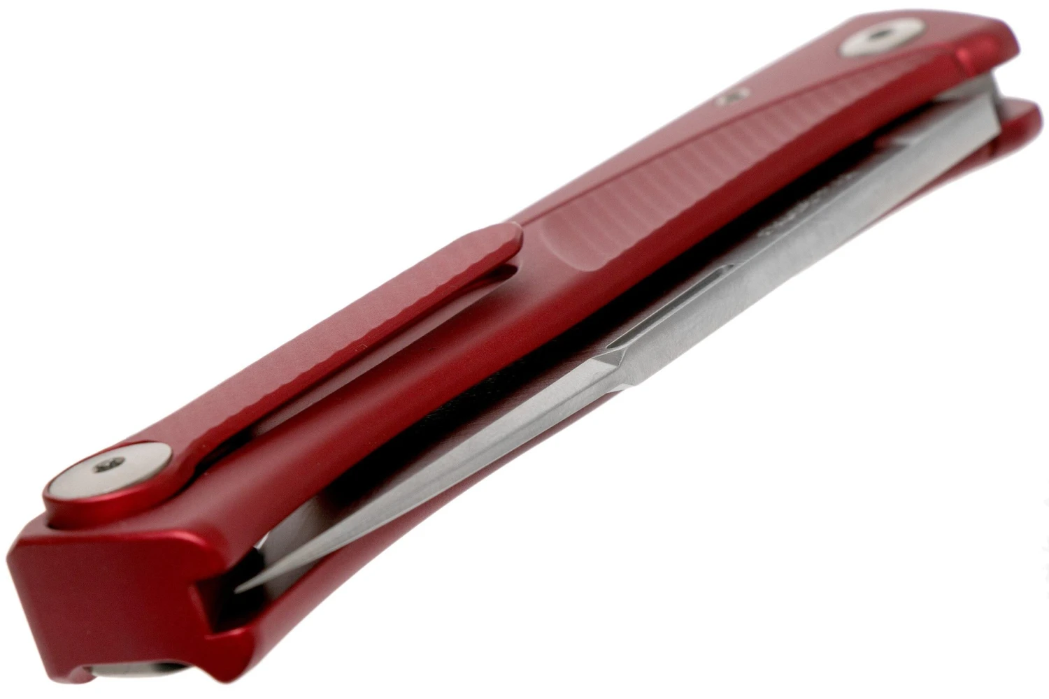 LionSteel Thrill Red Aluminum Integral Navaja Slipjoint - Imagen 5