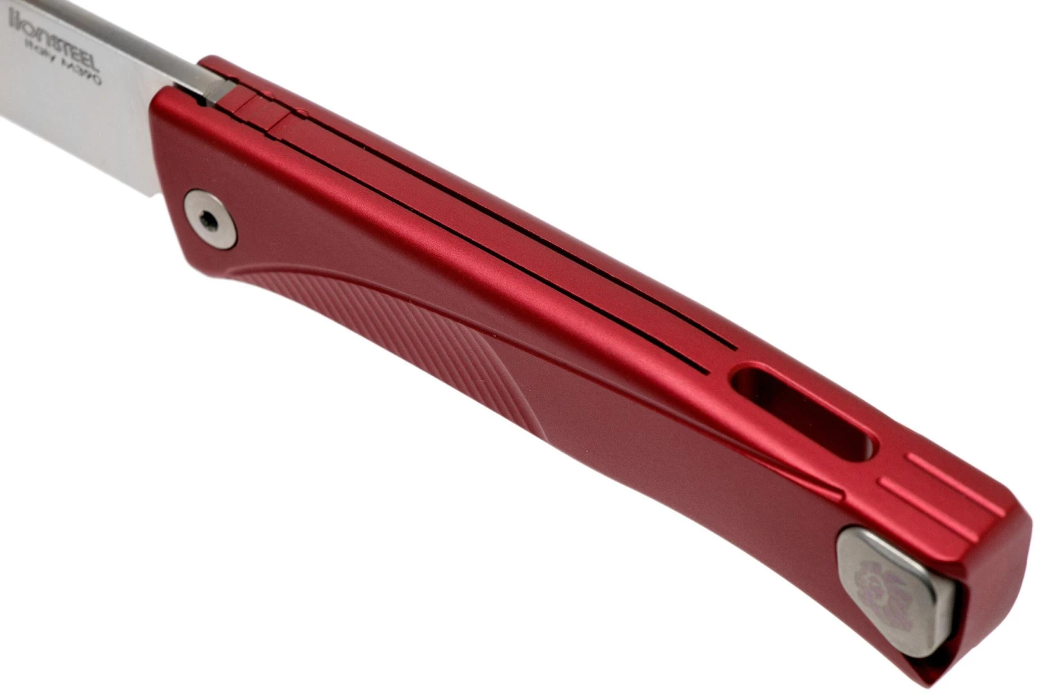 LionSteel Thrill Red Aluminum Integral Navaja Slipjoint - Imagen 8