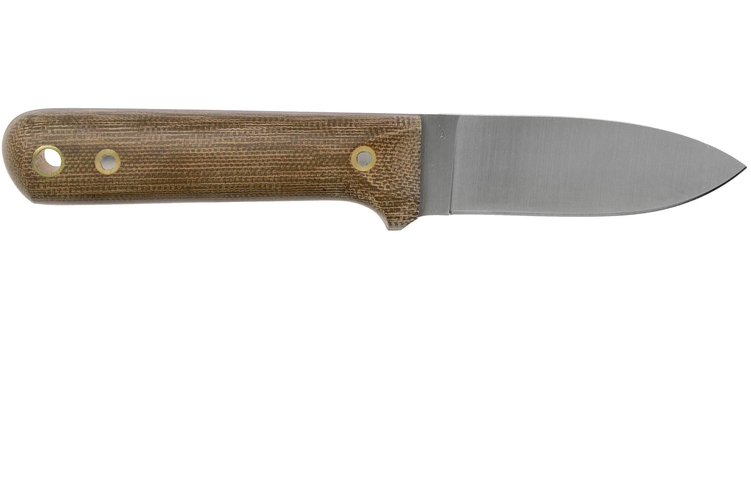 LT Wright Next Gen, A2, Matte Green Micarta, Red Liners, Leather Sheath, Cuchillo Bushcraft - Imagen 2