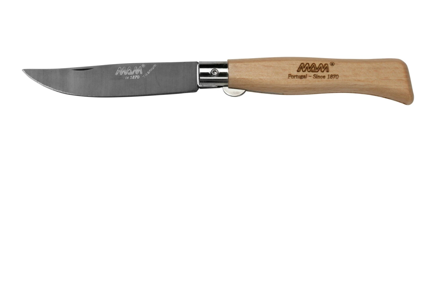 MAM Douro M, Black Titanium, 8.3 Cm Hoja, Linerlock 2085 Navaja