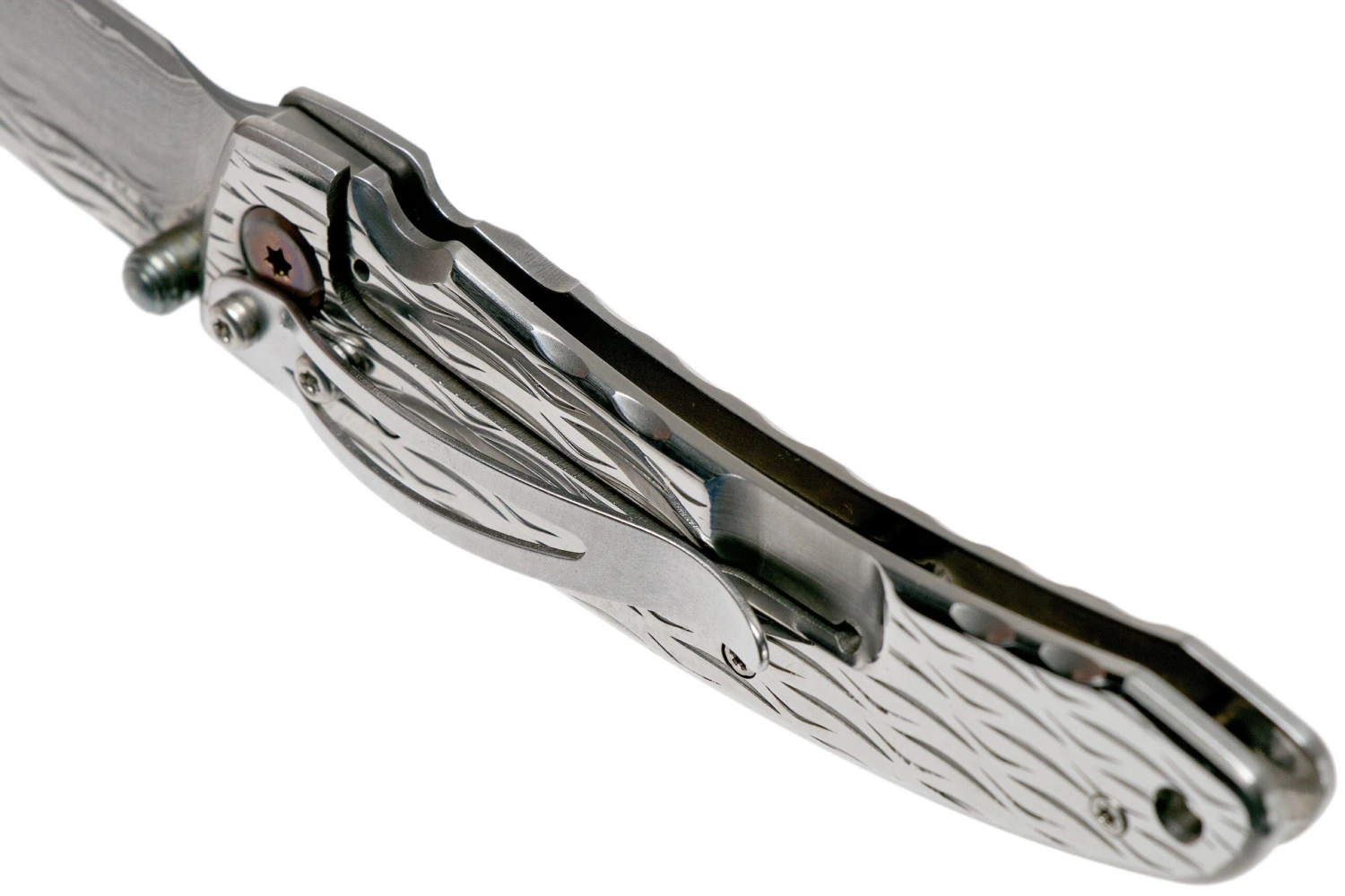 Mcusta Nami Small Damascus MC-0111D Navaja - Imagen 5