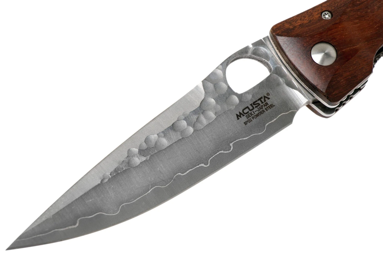 Mcusta MC-0125G Tactility Elite, Desert Ironwood, Cuchillo De Caballero - Imagen 3
