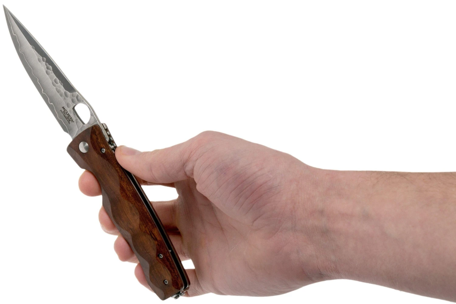 Mcusta MC-0125G Tactility Elite, Desert Ironwood, Cuchillo De Caballero - Imagen 8