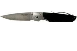 Mcusta MC-144G Shinra Mixture Teana, Black Pakkawood, Cuchillo De Caballero
