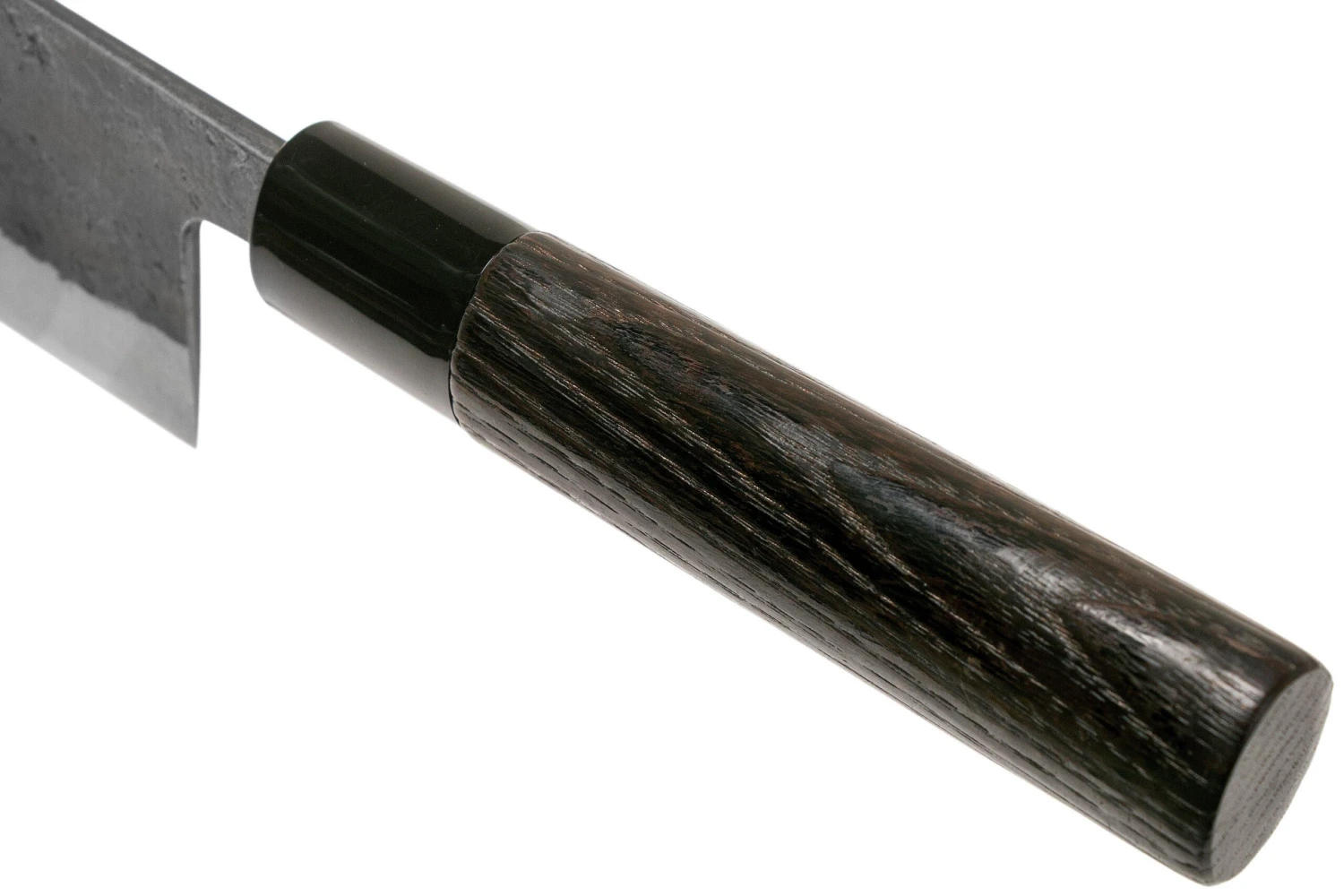 Munetoshi Nashiji Black Nakiri 16.5cm - Imagen 5