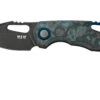 MKM Isonzo FX03-3CAD Clip Point Dark Stonewashed, Arctic Storm Carbon Fibre Navaja, Diseño De Jesper Voxnaes