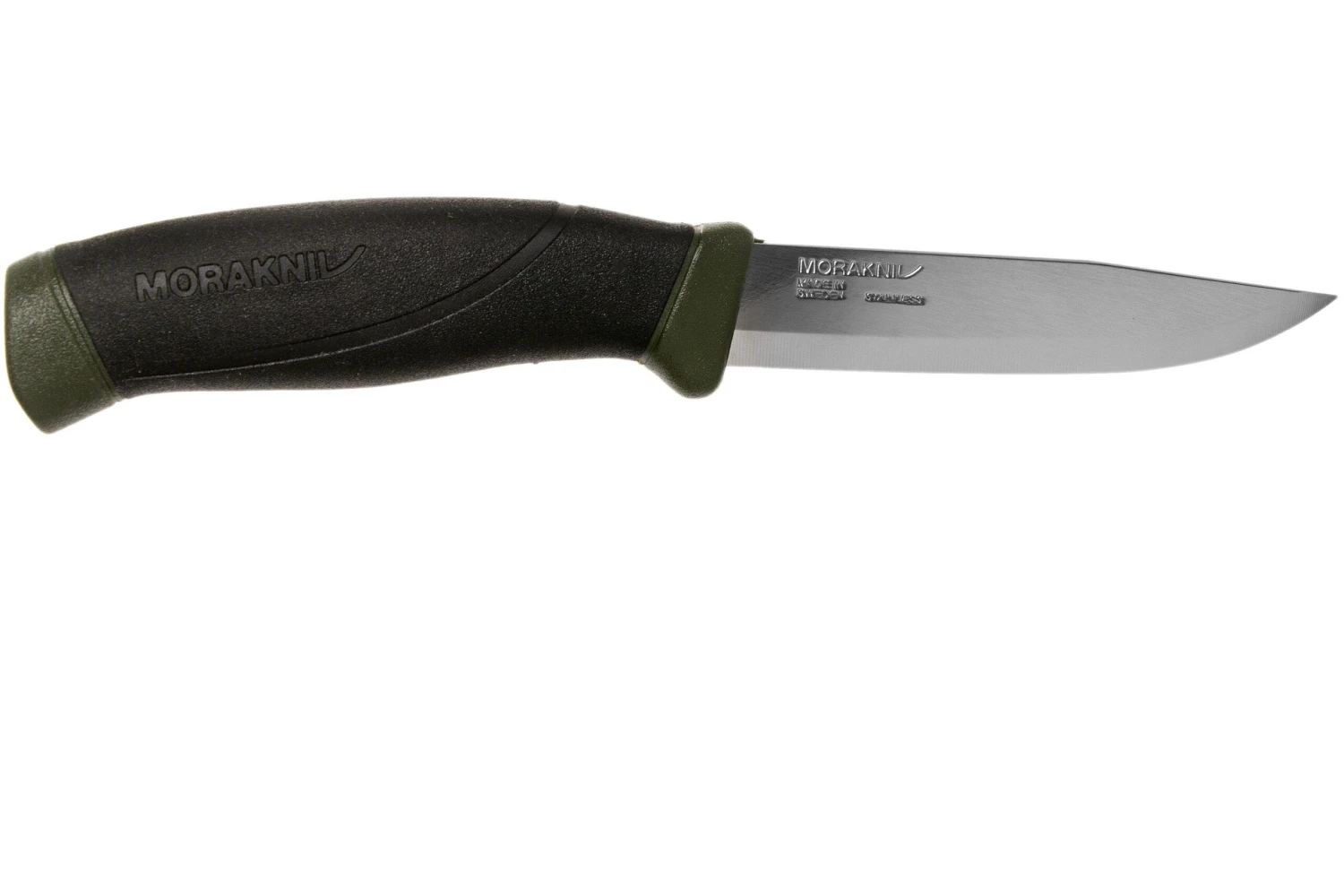 Morakniv Mora Companion MG Stainless Verde, Cuchillo De Bushcrafting - Imagen 2