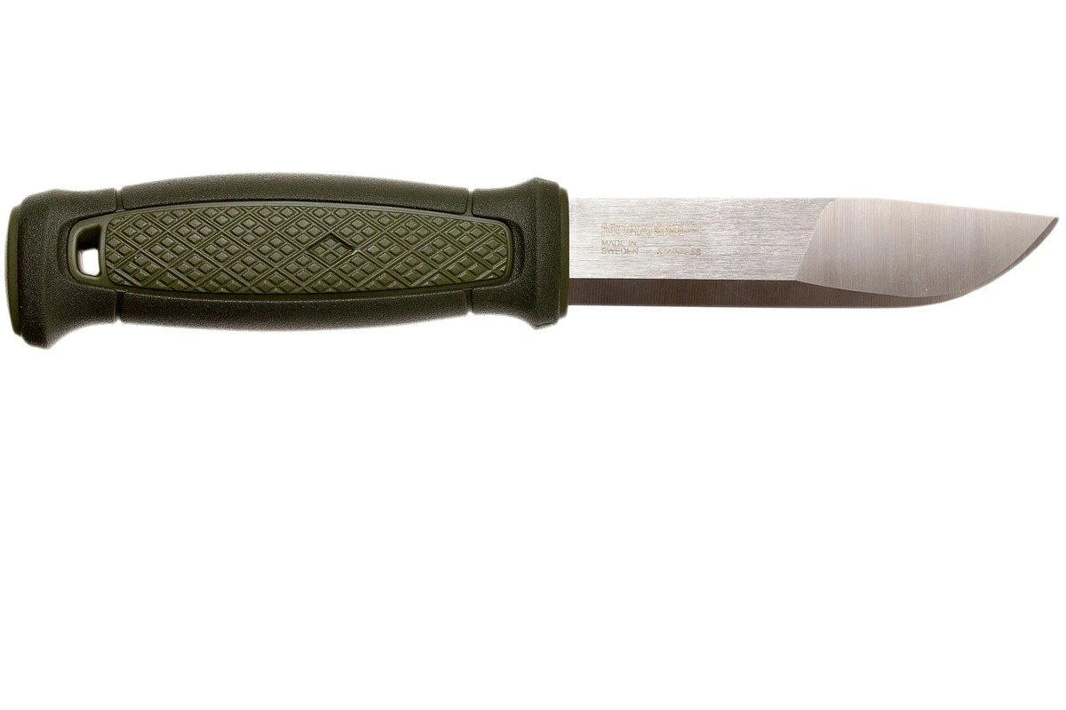 Morakniv Mora Kansbol 12634 Cuchillo De Bushcrafting Con Funda, Verde - Imagen 2