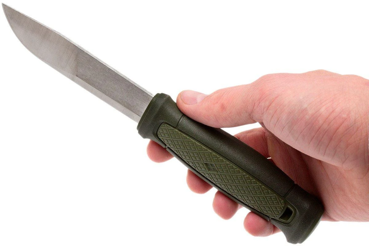 Morakniv Mora Kansbol 12634 Cuchillo De Bushcrafting Con Funda, Verde - Imagen 6