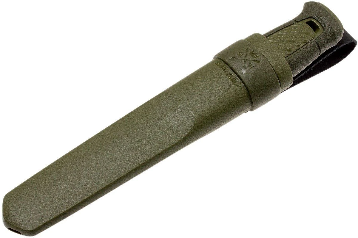 Morakniv Mora Kansbol 12634 Cuchillo De Bushcrafting Con Funda, Verde - Imagen 7